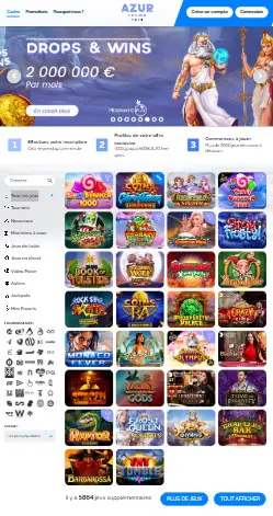 l'application et interface Only Spins Casino