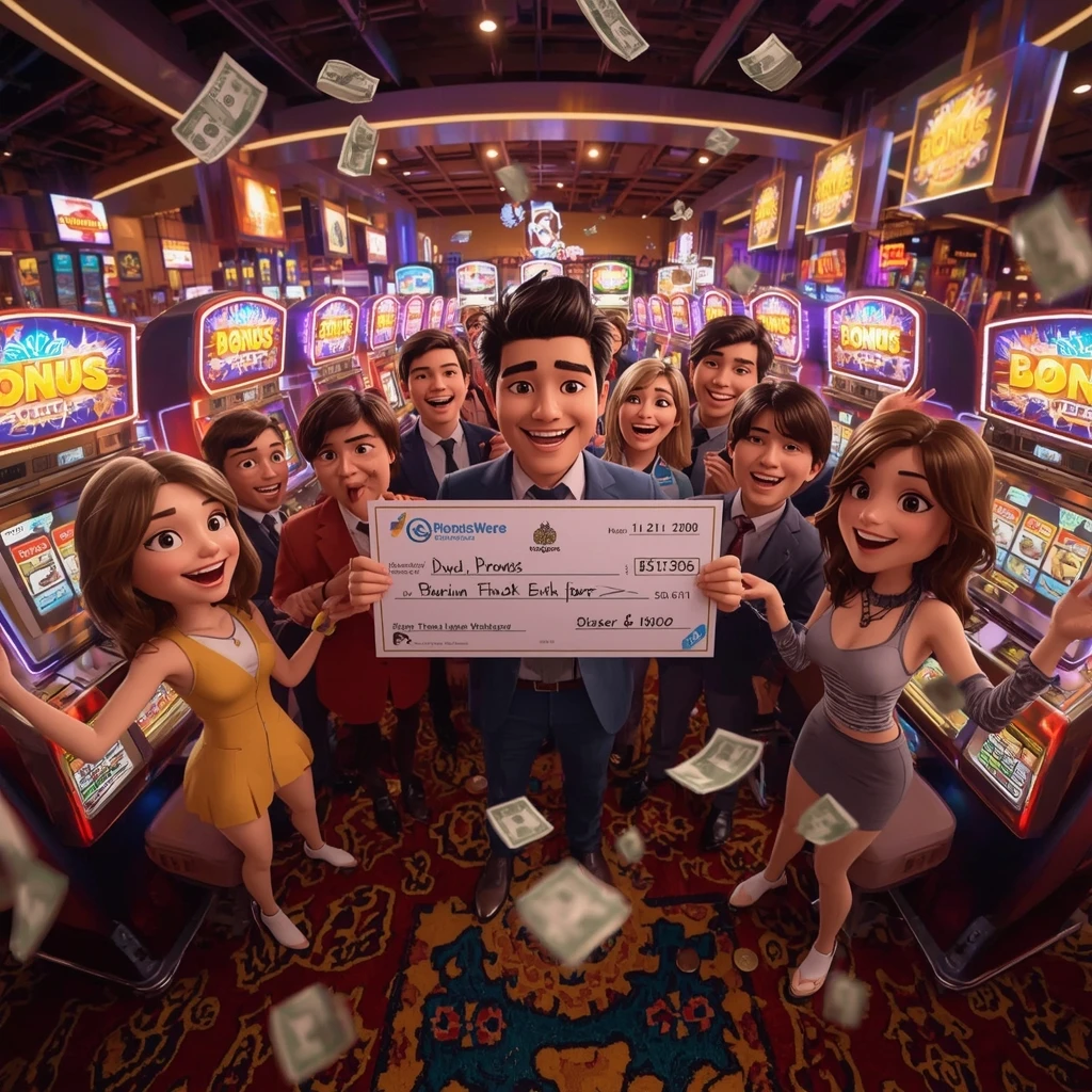 bonus dans les mains de l'homme au casino Only Spins Casino